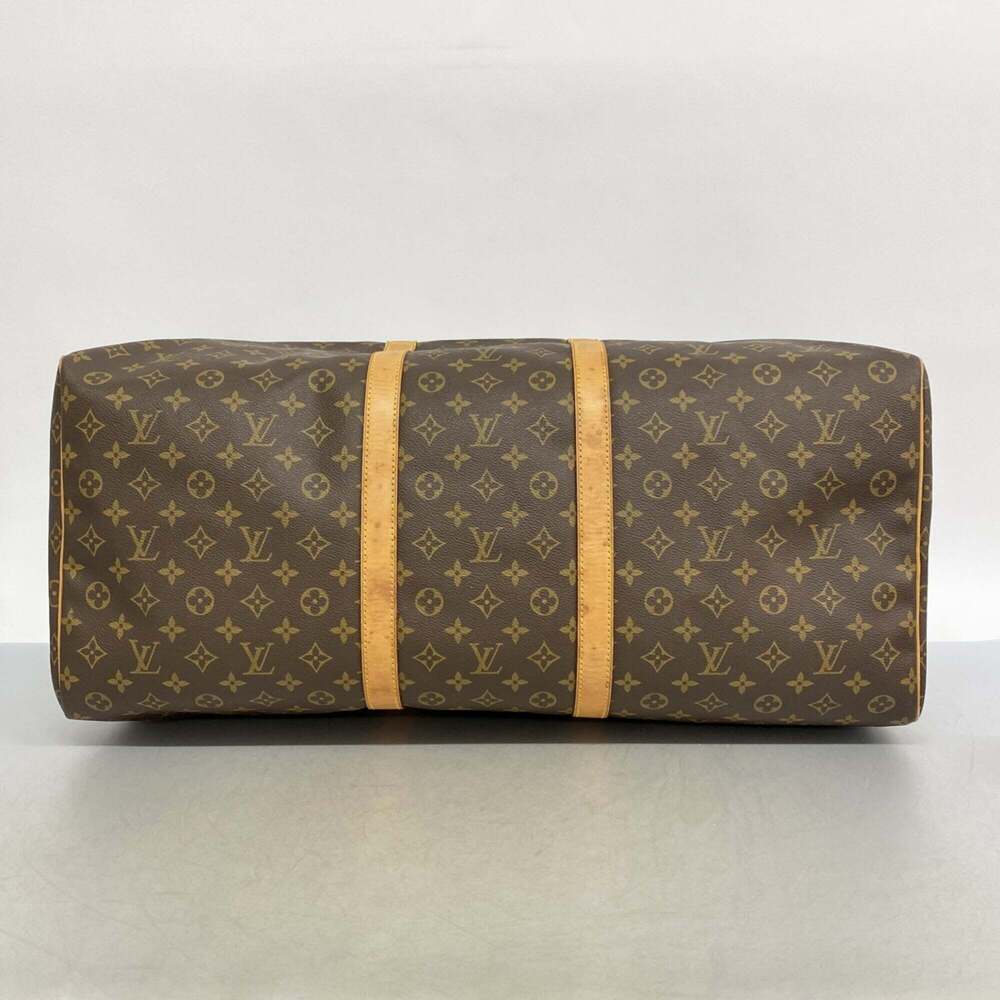 LOUIS VUITTON Brown Monogram Keepall 60 Boston Bag - Picture 3 of 11